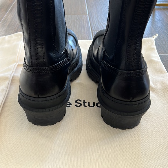Acne studios blk combat boots. Brand new. Size 37 Italian. Never been worn. - Picture 5 of 9